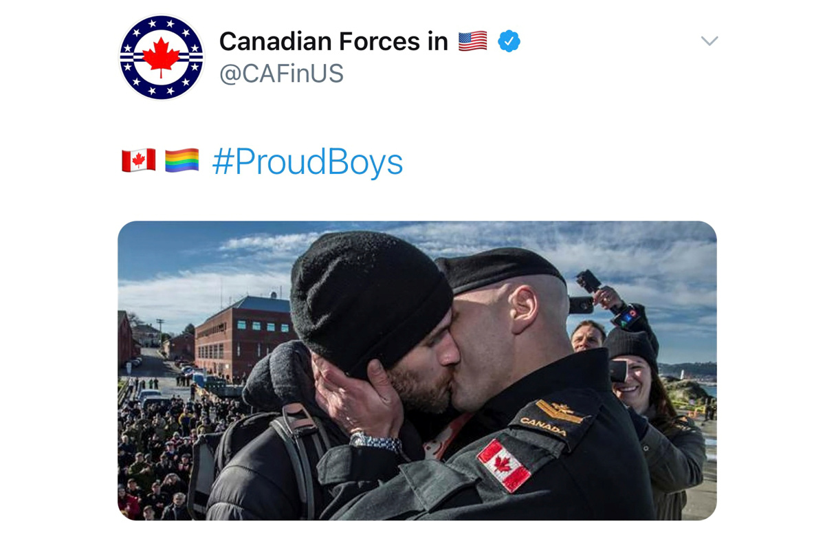 Twitter Users Flood Far-Right Proud Boys Hashtag With Gay Pride Images