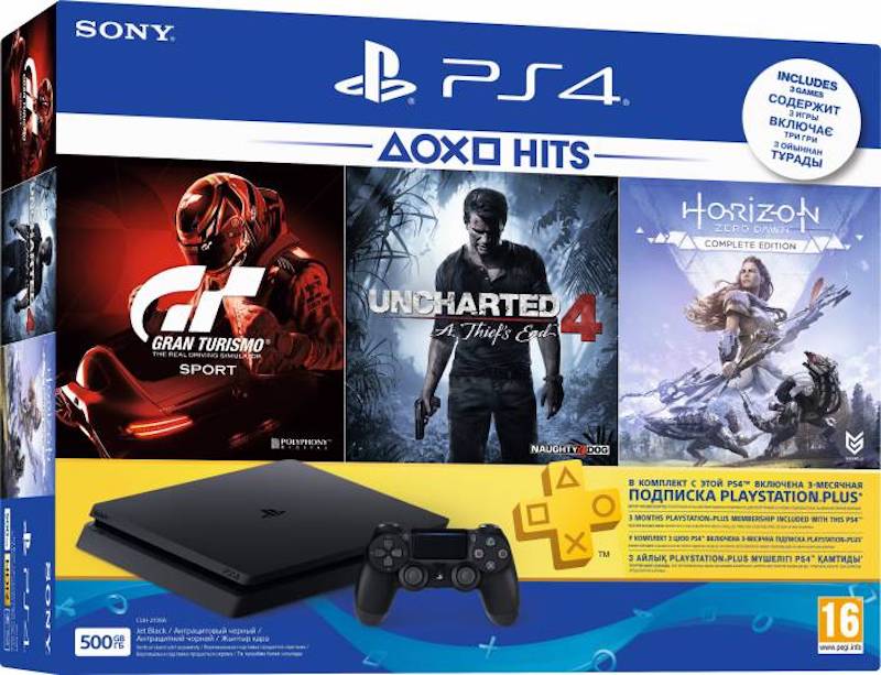 PS4 Slim Bundle With Horizon Zero Dawn Complete Edition, GT Sport, Uncharted 4, and More Now in India