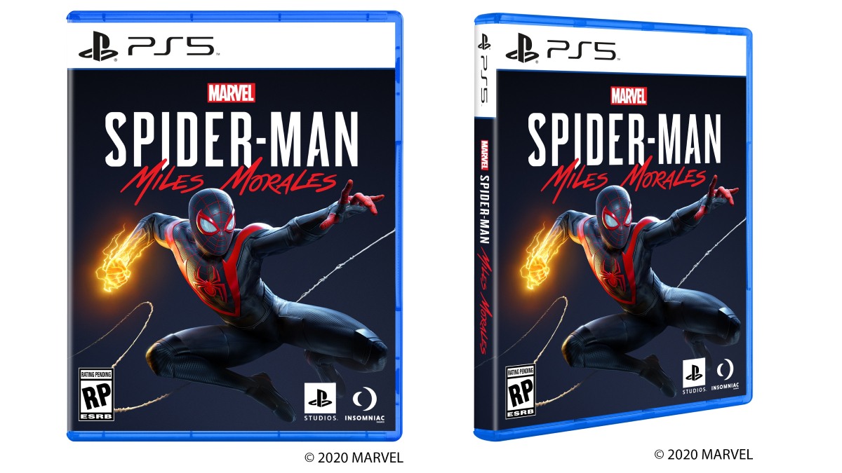 Sony Reveals PS5 Game Box Design With Spider-Man: Miles Morales Art