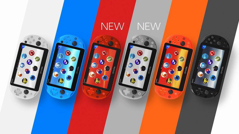 Sony Announces Two New PS Vita Colours