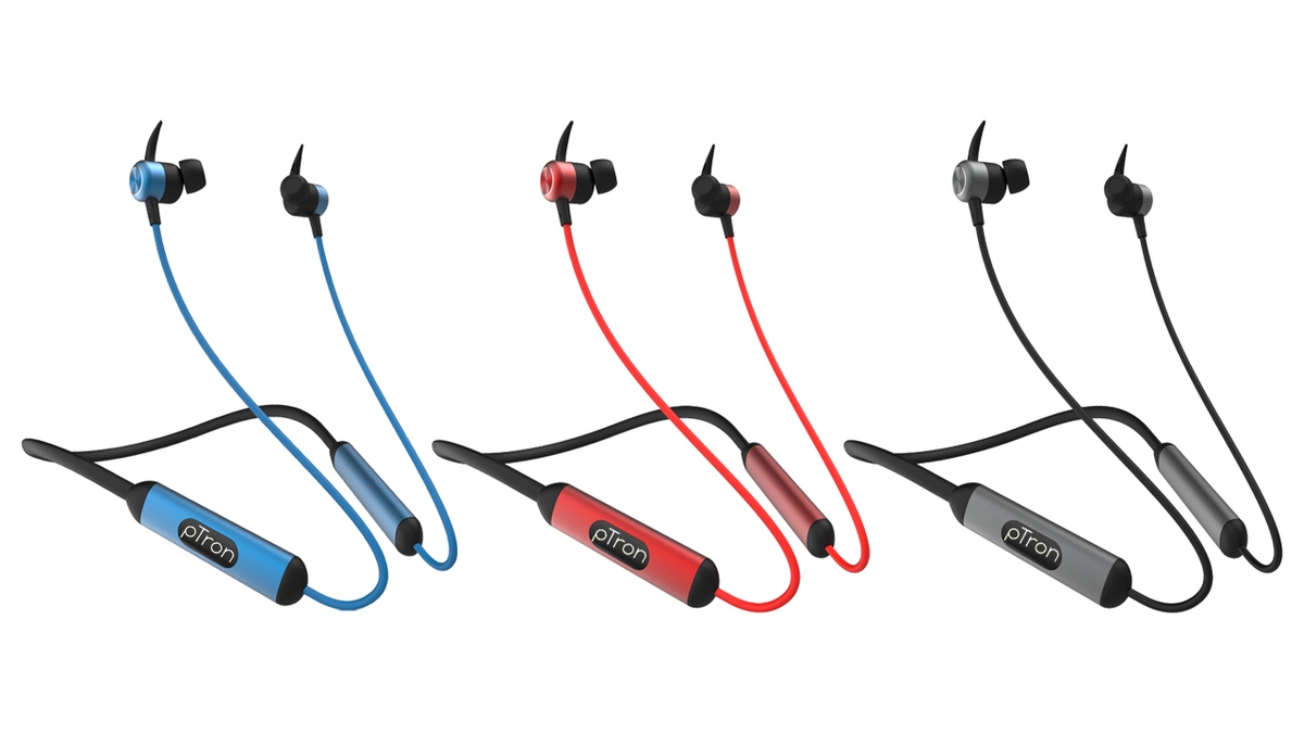 PTron Tangent Plus V2 Wireless Neckband-Style Headphones Launched in India