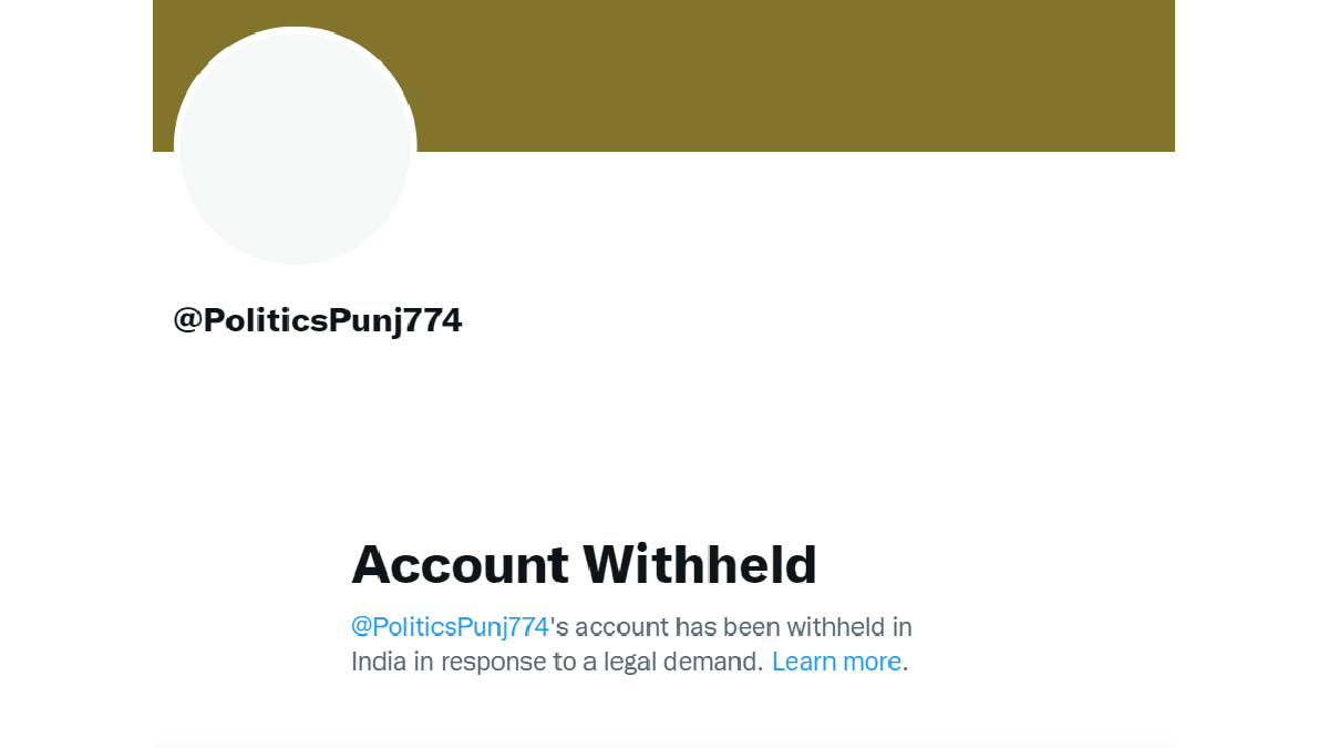 Punjab Politics TV Apps, Website, Social Media Accounts Banned by Centre for Allegedly Disturbing Public Order