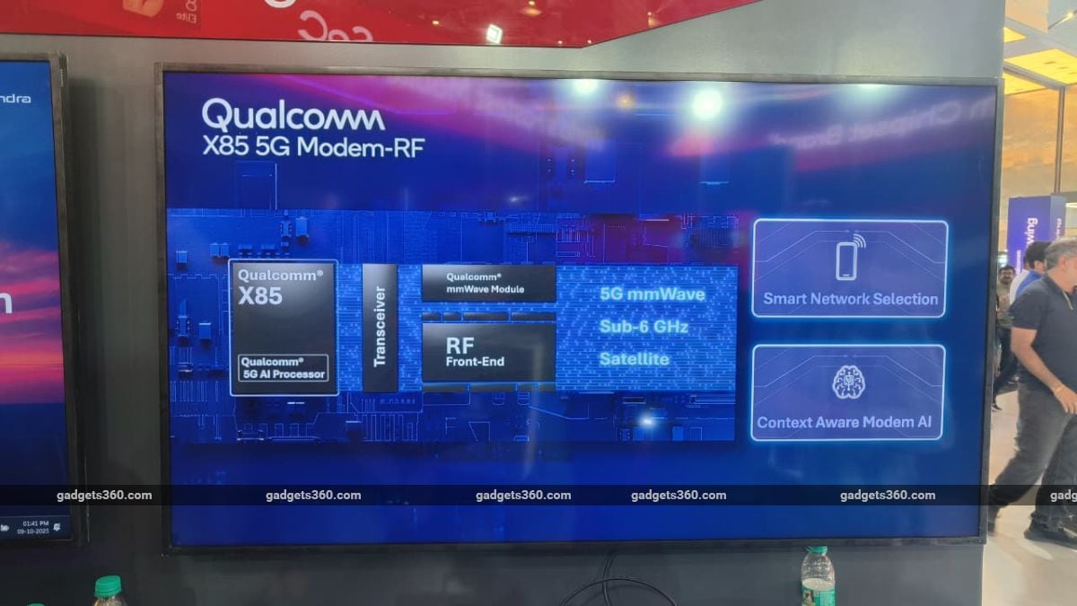 qualcomm x85 modem rf Qualcomm modem RF chip
