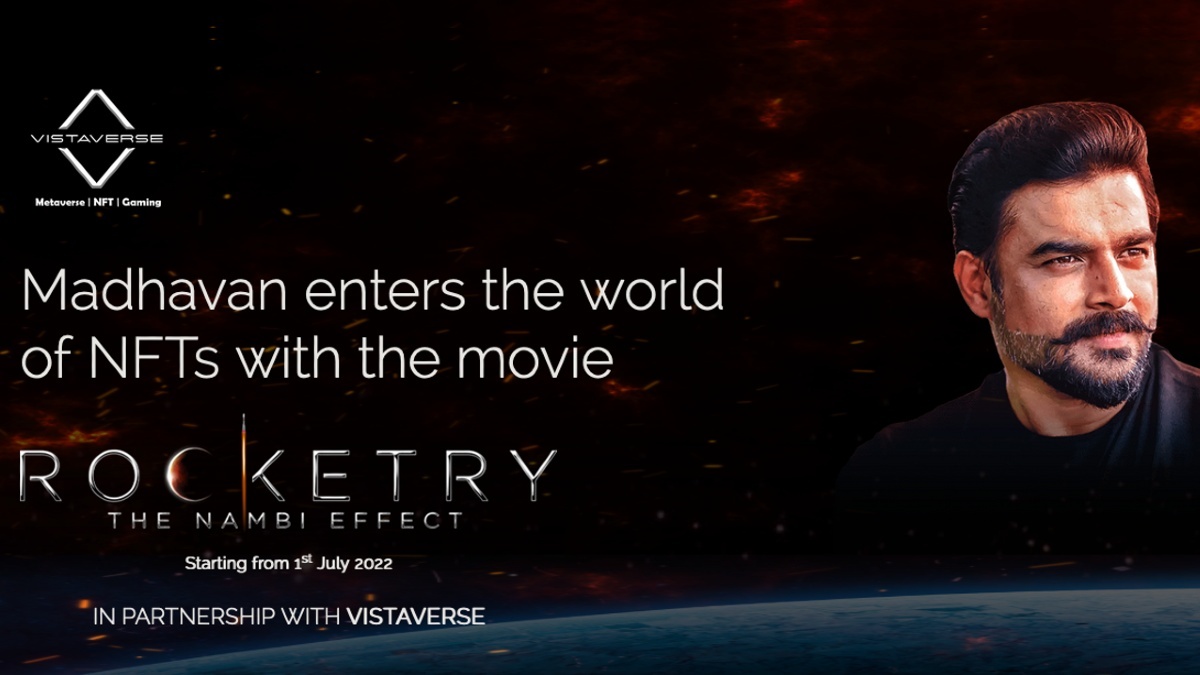 R Madhavan, VistaVerse Announce Free Movie Tickets, NFTs of Rocketry: The Nambi Effect