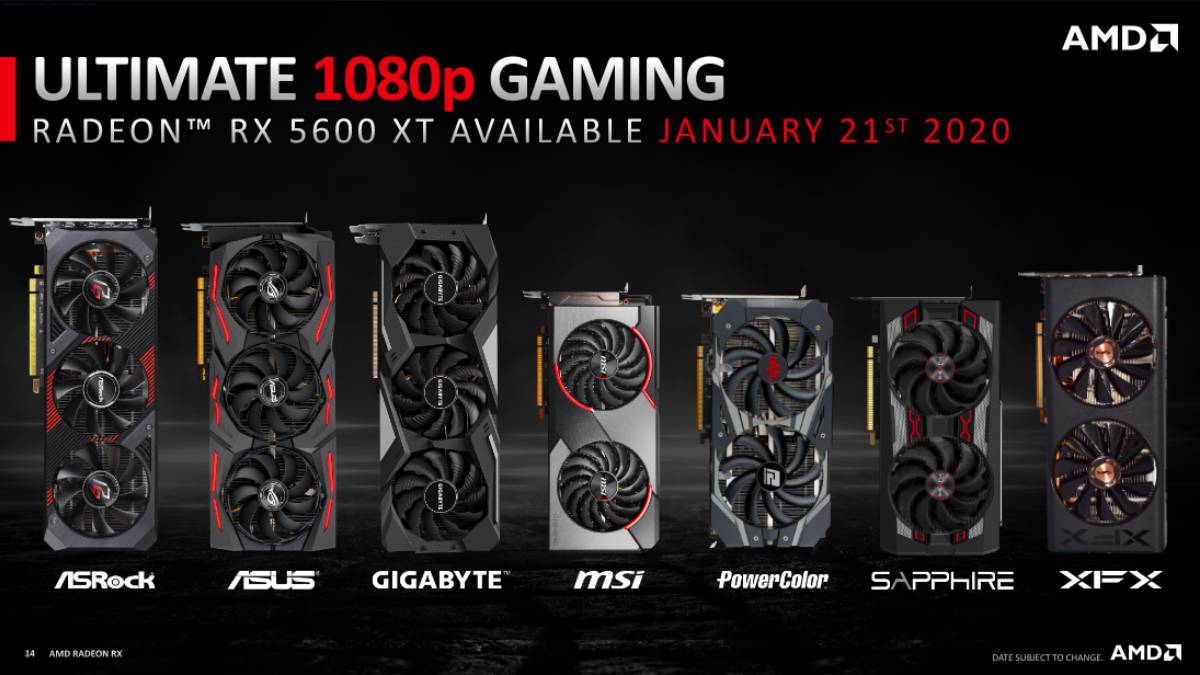 AMD Radeon RX 5600 XT 'Ultimate 1080p Gaming' GPU Launched: Prices, Specifications, Performance