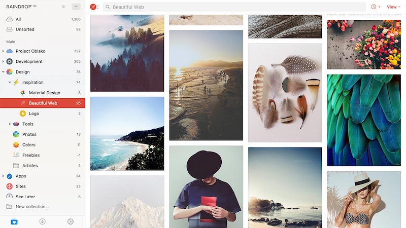 Raindrop.io Makes Bookmarks Beautiful and Powerful