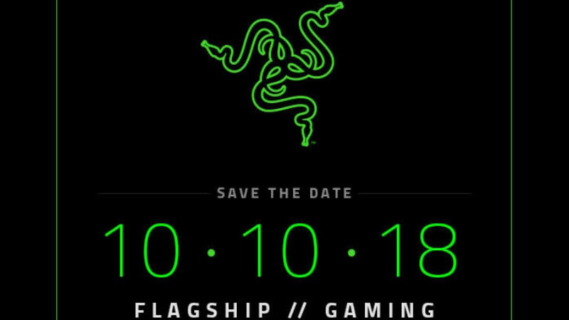 Razer Phone 2 Launch Set for October 10, Company Sends Invites