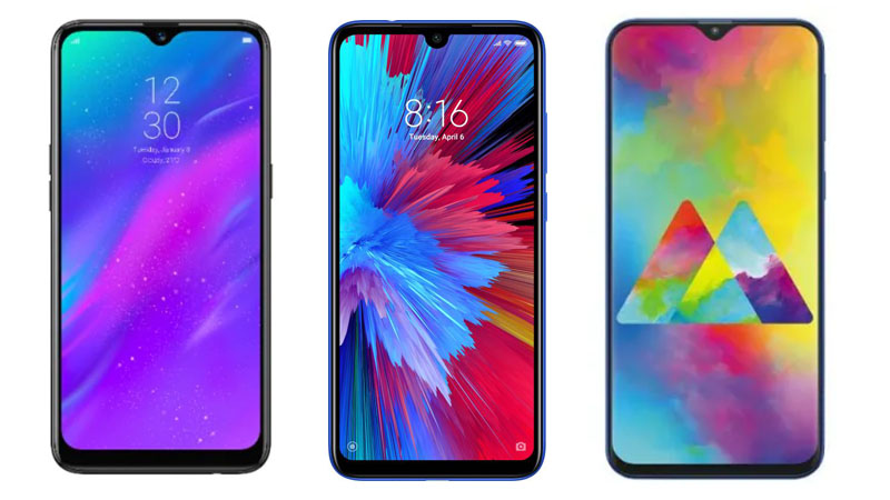 Redmi Note 7 vs Realme 3 vs Samsung Galaxy M20: Price, Specifications Compared