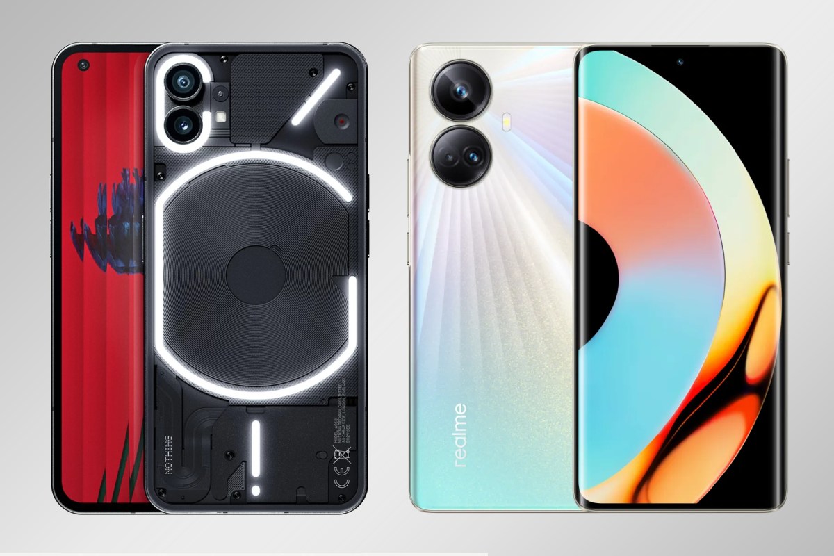 Realme 10 Pro+ 5G vs Nothing Phone 1: Price in India, Specifications Compared