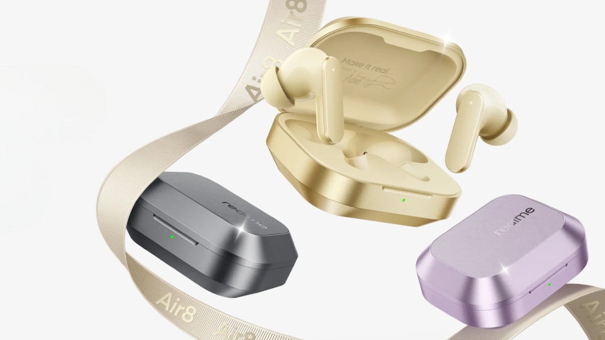 Realme Buds Air 8 Launched in India With Up to 55dB ANC, Up to 58 Hours of Battery Life: Price, Features