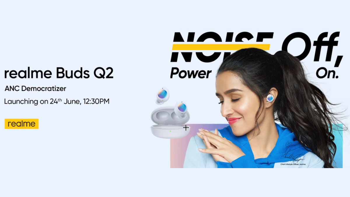 Realme Buds Q2 to Launch in India on June 24 Alongside Narzo 30 5G, New Smart TV