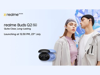 Realme Buds Q2 Neo TWS Earbuds to Launch in India on July 23 With 20 Hours of Playback Time