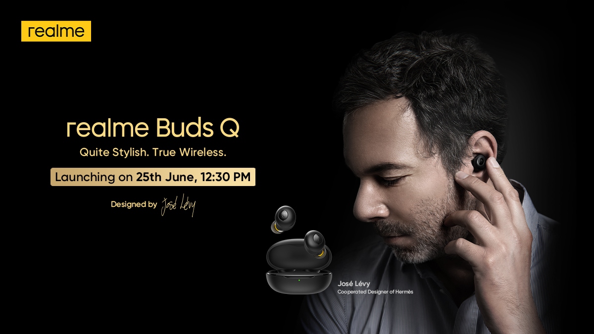 Realme Buds Q to Launch in India on June 25