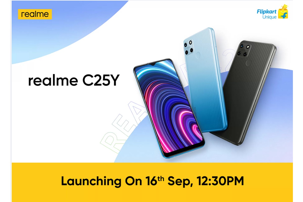 Realme C25Y With Unisoc T610 SoC to Launch in India on September 16