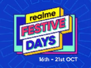 Realme Festive Days Sale Begins October 16: Up to Rs. 3,000 Price Cut on Realme X3, Realme Watch, More