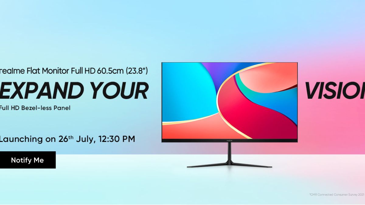 Realme Buds Wireless 2S, Flat Monitor Will Launch in India on July 26: All Details