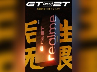 Realme GT Neo 2T Launch Set for October 19, More Specifications Tipped