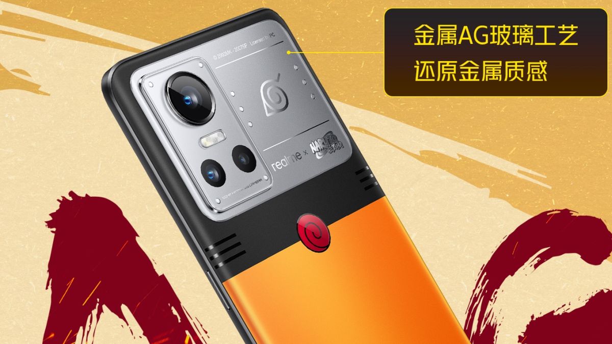 Realme GT Neo 3 Naruto Edition With Anime's Orange Theme Launched