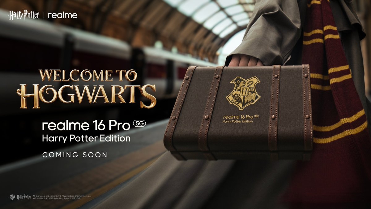 Realme 16 Pro Harry Potter Edition Announced With Hogwarts-Themed Design, Custom UI Elements