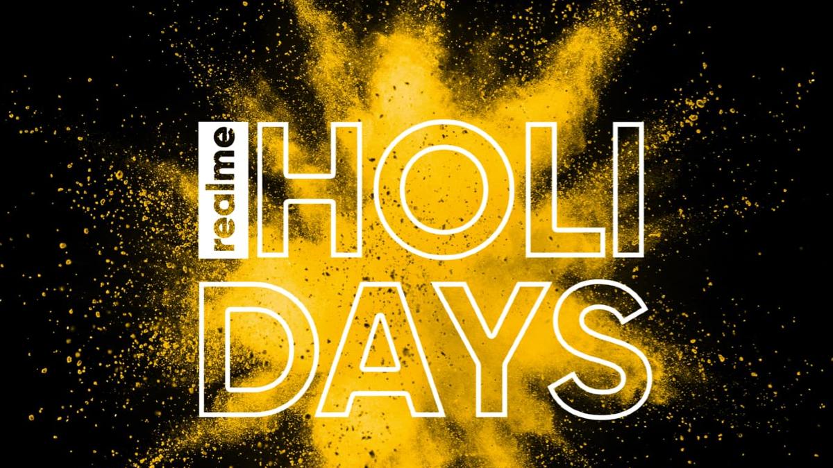 Realme Holi Days Sale Brings Discounts on Smartphones, Smart TVs, Earphones, and More