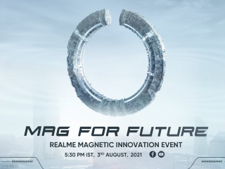 Realme MagDart Magnetic Wireless Charger Teased to Launch in India on August 3