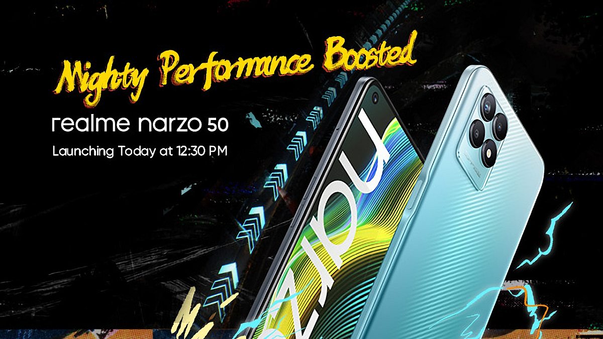 Realme Narzo 50 India Launch Today: How to Watch Event Livestream, Expected Price, Specifications