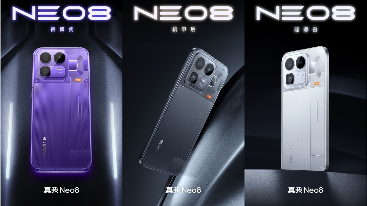 Realme Neo 8 Colour Options and RGB Design Teased Ahead of China Launch