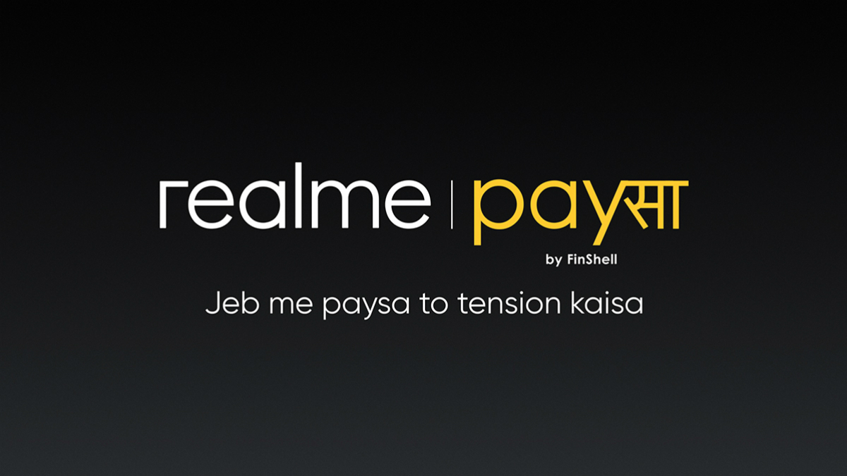 Realme PaySa Financial Services Platform Launched in India to Offer Loans to Individuals, SMEs