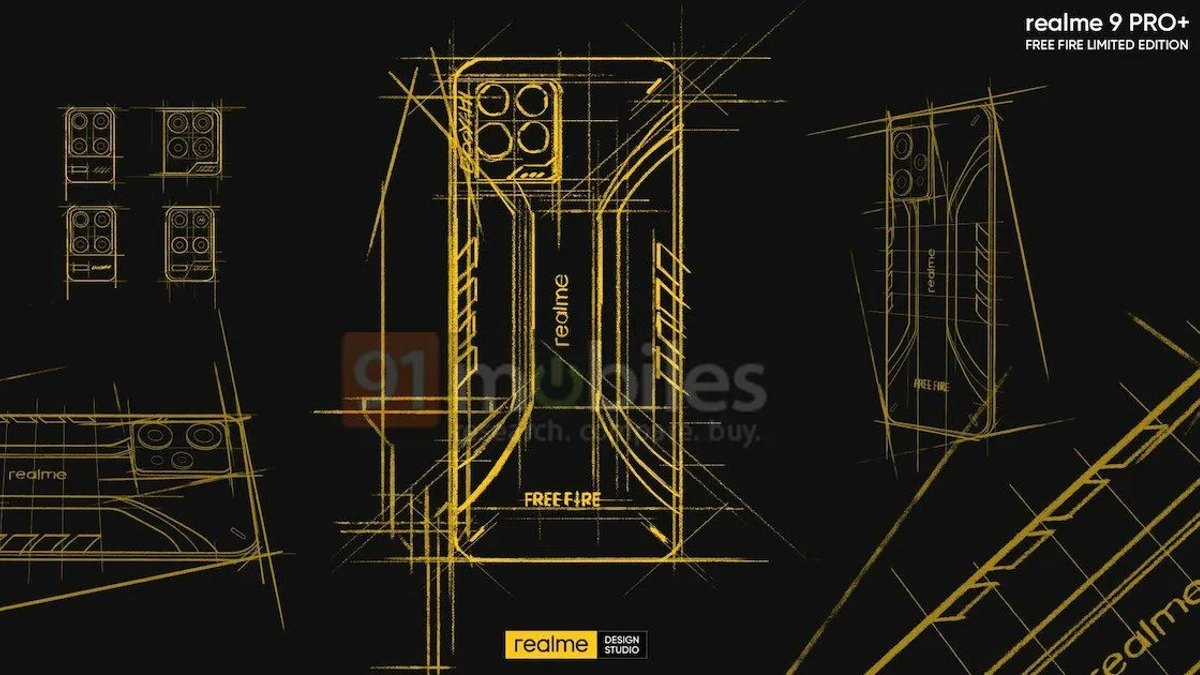 Realme 9 Pro+ Free Fire Edition Tipped to Launch Soon, First Look Surfaces Online: Report