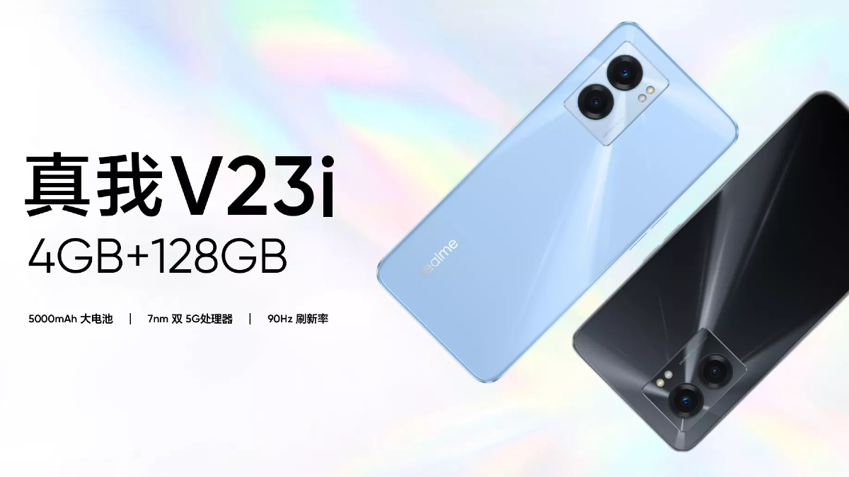 Realme V23i With MediaTek Dimensity 700 SoC, 6.56-Inch HD+ Display Launched: Price, Specifications