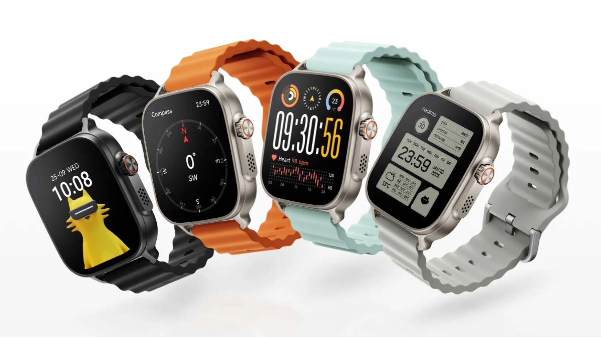 Realme Watch 5 Launched in India With 1.97-Inch AMOLED Display, Up to 16-Day Battery Life: Price, Features