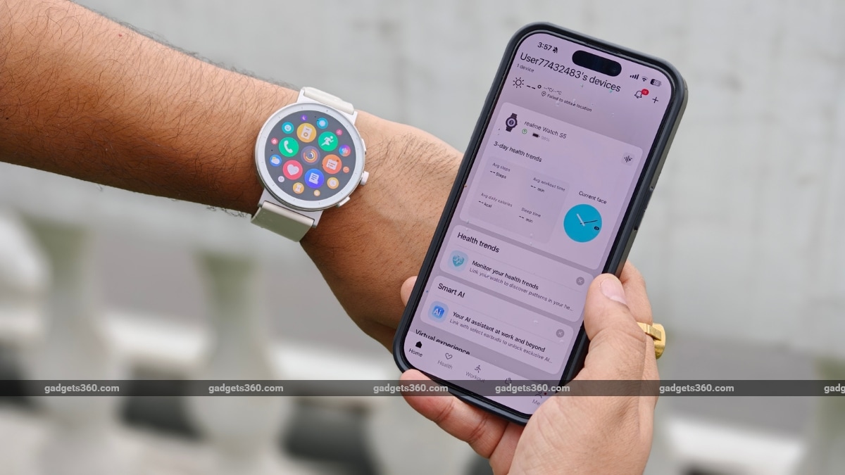 realme watch s5 review ndtv app Realme