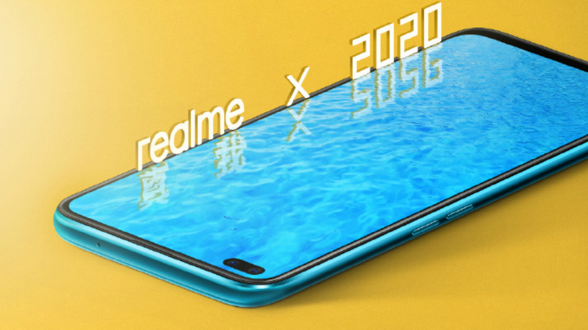 Realme X50 5G Teaser Shows Off Phone's Front, Reveals Pill-Shaped Dual Selfie Camera Module