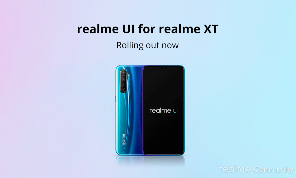 Realme XT Starts Receiving Android 10 Update With Realme UI in India