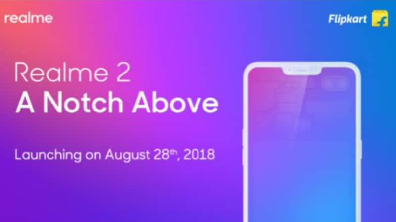 Realme 2 to Be Flipkart-Exclusive, Will Be Priced Under Rs. 10,000