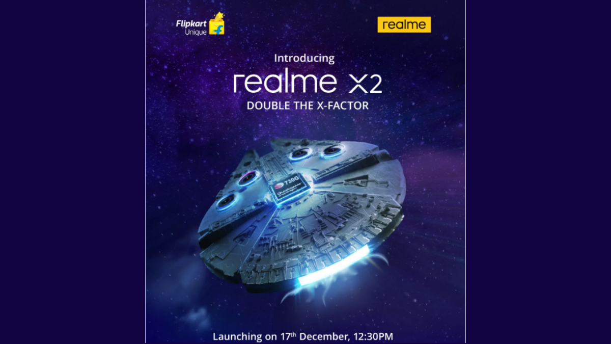 Realme X2 Star Wars Edition Launching Alongside Realme Buds Air and Realme XT 730G on December 17, Flipkart Teases