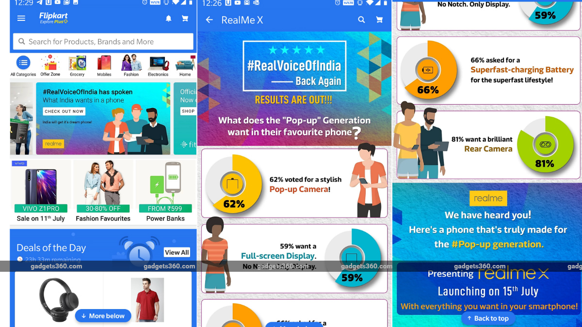 Realme X to Be Available on Flipkart, Teasers Released Ahead of India Launch on July 15