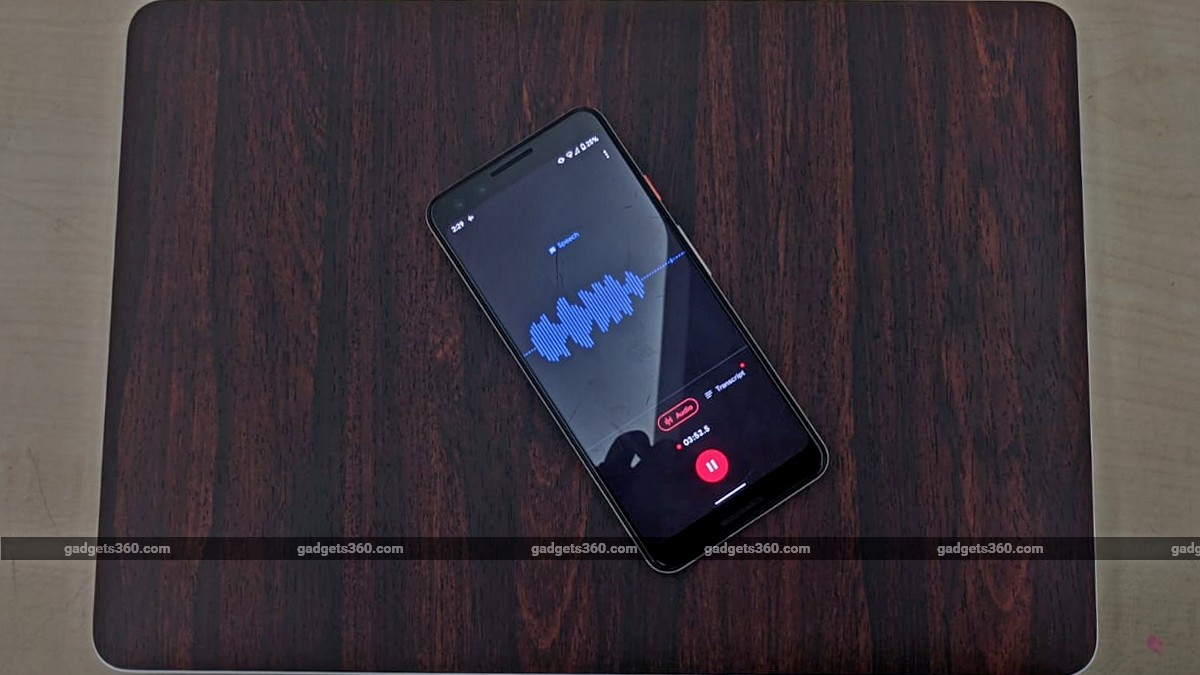 Google Recorder App Now Supports Pixel 2, Pixel 3, Pixel 3a-Series Phones