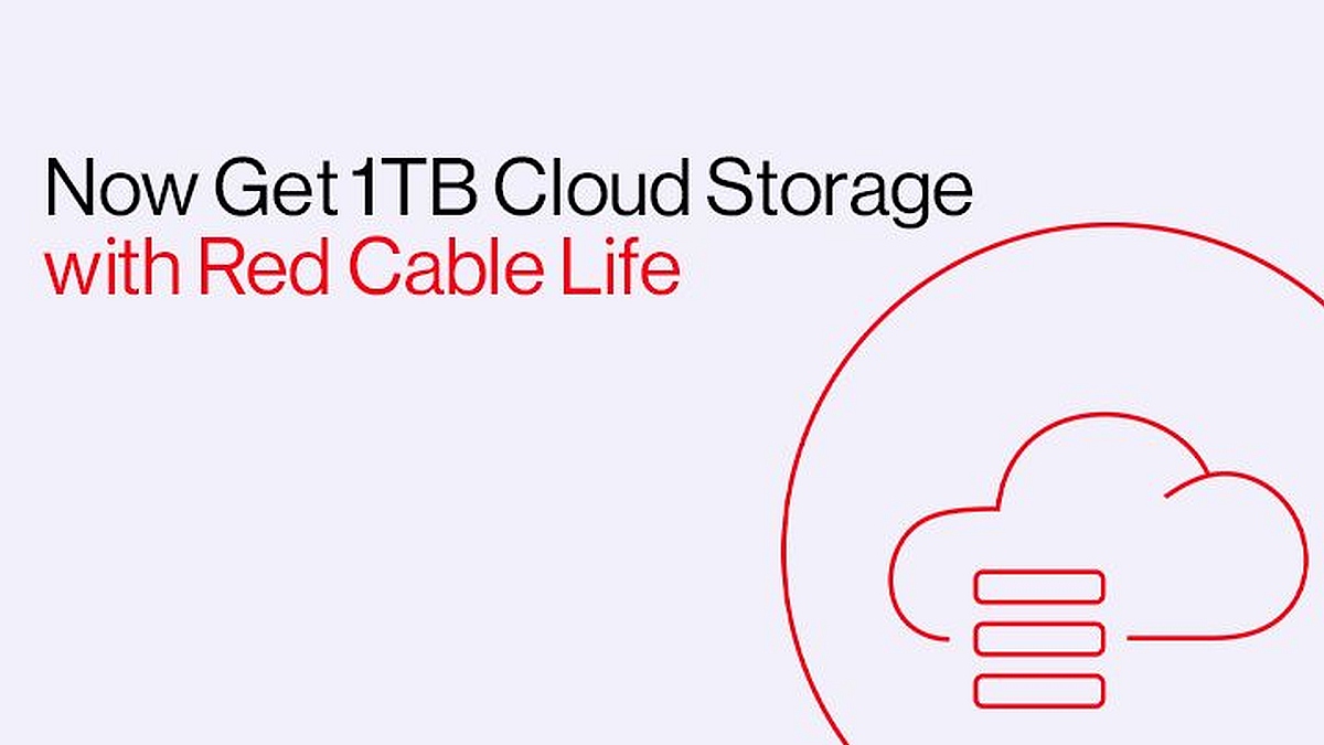 OnePlus Red Cable Life Offering 1TB Cloud Storage for Subscribers, Up From 50GB