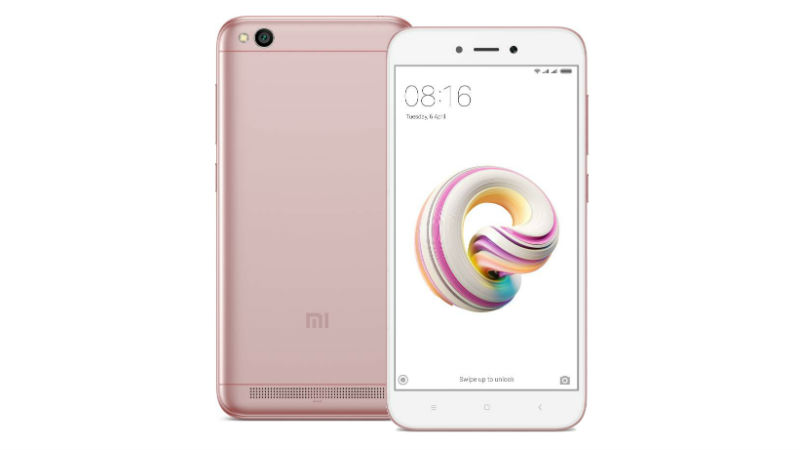 Xiaomi Redmi 5A Flash Sale Today at 12pm on Flipkart, Mi.com