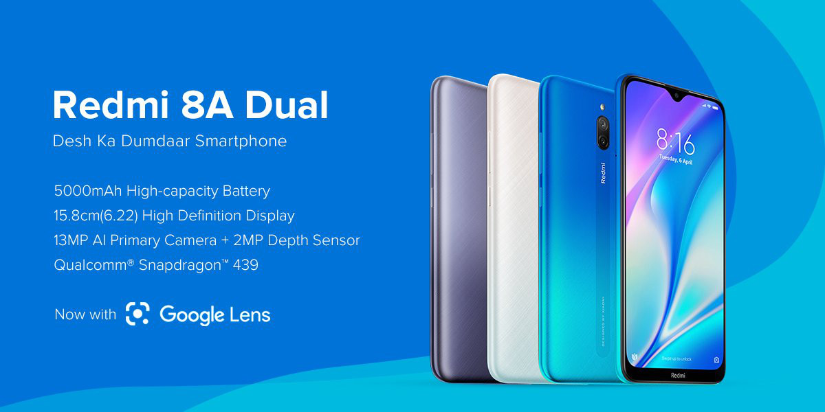 Redmi 8A Dual Price in India Starts at Rs. 6,499, Redmi Powerbank Launched as Well: Event Highlights