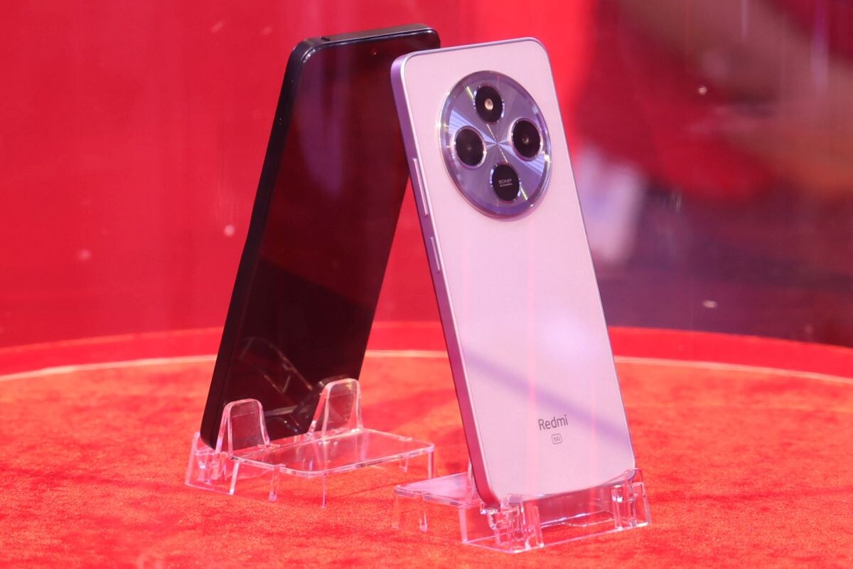 Coque Flip En Cuir PU + Verre Trempé Pour Xiaomi Redmi 14C / Poco C75 / Redmi A4 5G – Rouge, Avec Support Intégré