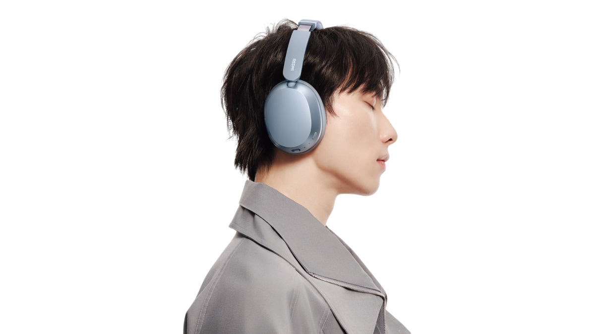Redmi Over-Ear ANC Headphones Launched With Up to 72 Hours of Battery Life: Price, Features