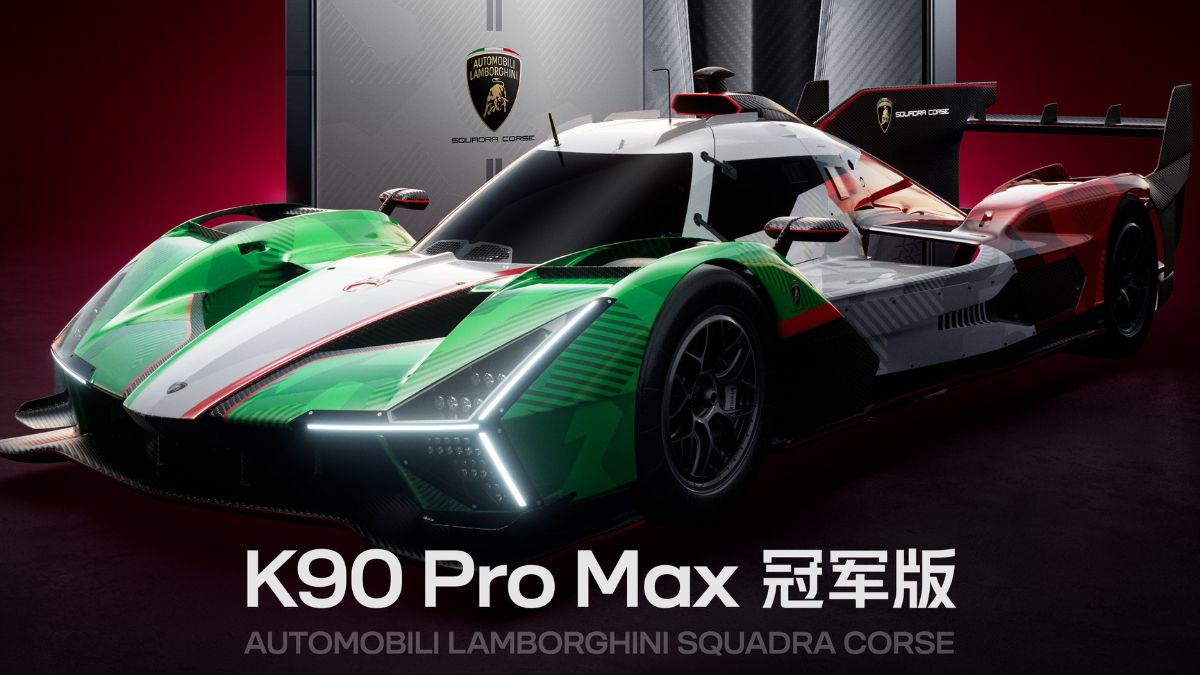 Redmi K90 Pro Max Champion Edition Teased in Partnership With Lamborghini Squadra Corse