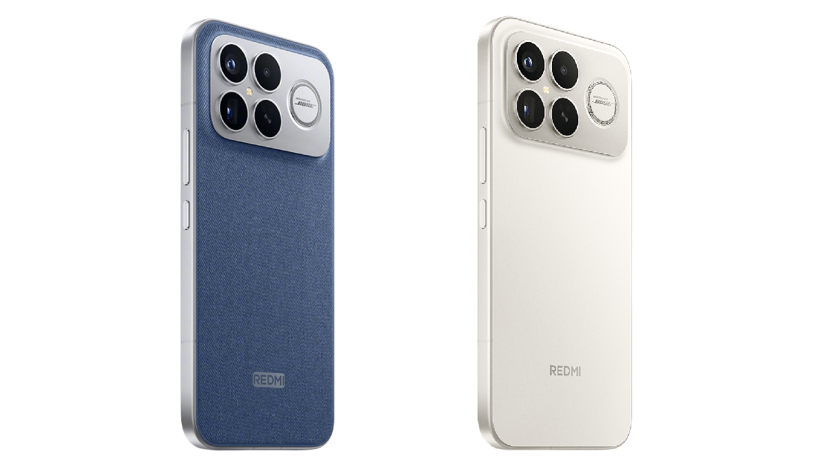 Redmi K90 Pro Max Design Revealed; Will Feature Denim-Textured Rear Panel, Bose-Tuned Speakers