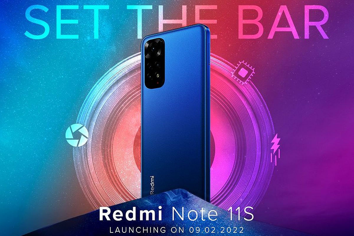 Redmi Note 11S India Launch Date Set for February 9, Quad Rear Cameras Confirmed