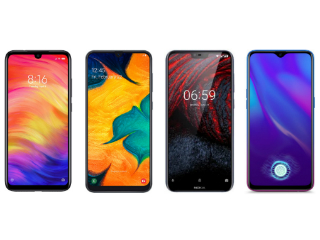Redmi Note 7 Pro vs Samsung Galaxy A30 vs Nokia 6.1 Plus vs Oppo K1: Price, Specifications Compared