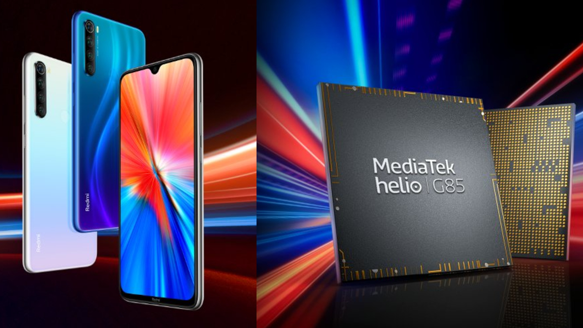 Redmi Note 8 (2021) Teased to Be Powered by MediaTek Helio G85 SoC, Design Revealed