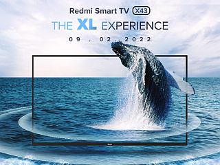 Redmi Smart TV X43 With 4K Display, Dolby Vision, 30W Speakers India Launch Set for February 9