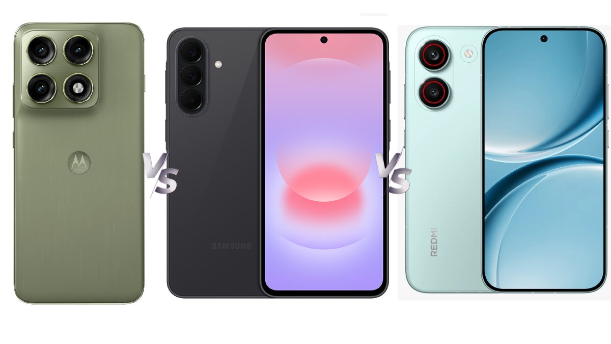 Redmi Turbo 5 vs Motorola Edge 70 Pro vs Samsung Galaxy A37 5G: Price in India, Specifications Compared